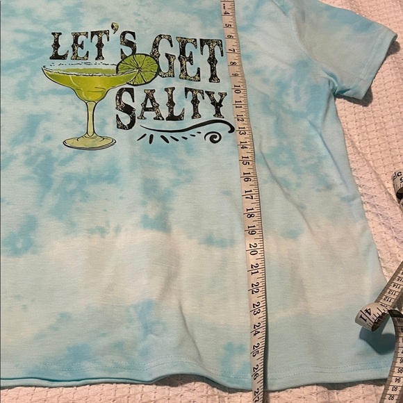 Blue Tie-Dye Graphic Tee - Picture 6 of 10